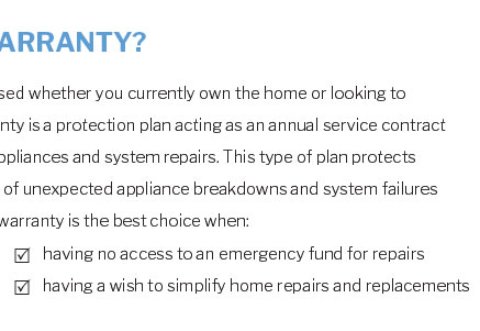 difference between home warranty and insurance